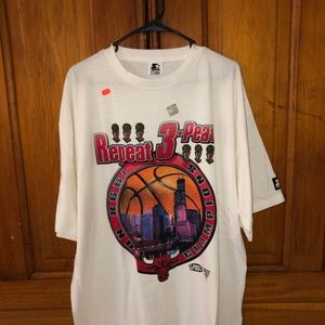 Vintage Starter Chicago Bulls Mens 1998 Champions